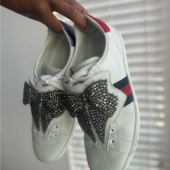 ❤️ GUCCI New Ace Bow Lace Patch ❤️ - Picture 10 of 10